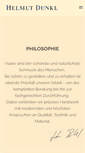 Mobile Screenshot of friseur-dunkl.de